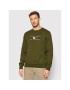 Tommy Hilfiger Mikina Four Flags MW0MW20133 Zelená Regular Fit - Pepit.cz