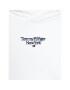 Tommy Hilfiger Mikina Graphic KG0KG07046 D Bílá Regular Fit - Pepit.cz