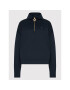 Tommy Hilfiger Mikina Half-Zip WW0WW33912 Tmavomodrá Relaxed Fit - Pepit.cz