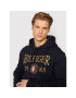 Tommy Hilfiger Mikina Icon Crest MW0MW22124 Tmavomodrá Regular Fit - Pepit.cz