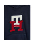 Tommy Hilfiger Mikina Icon Monogram KS0KS00312 D Tmavomodrá Regular Fit - Pepit.cz