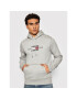 Tommy Hilfiger Mikina Lines MW0MW20952 Šedá Regular Fit - Pepit.cz