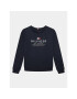 Tommy Hilfiger Mikina Logo KB0KB08170 Tmavomodrá Regular Fit - Pepit.cz