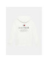 Tommy Hilfiger Mikina Logo KB0KB08233 Bílá Regular Fit - Pepit.cz