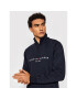 Tommy Hilfiger Mikina Logo Mockneck MW0MW20954 Tmavomodrá Regular Fit - Pepit.cz