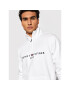 Tommy Hilfiger Mikina Logo MW0MW20954 Bílá Regular Fit - Pepit.cz