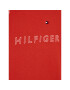 Tommy Hilfiger Mikina Logo Repeat KB0KB07652 Červená Regular Fit - Pepit.cz