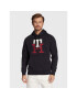 Tommy Hilfiger Mikina Lux Monogram MW0MW28187 Tmavomodrá Regular Fit - Pepit.cz