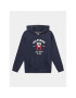 Tommy Hilfiger Mikina Monogram KS0KS00395 D Tmavomodrá Regular Fit - Pepit.cz