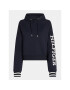 Tommy Hilfiger Mikina Monotype WW0WW39140 Tmavomodrá Relaxed Fit - Pepit.cz