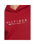 Tommy Hilfiger Mikina New York MW0MW29301 Bordó Regular Fit - Pepit.cz