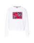 Tommy Hilfiger Mikina Relaxed Floral WW0WW30829 Bílá Relaxed Fit - Pepit.cz