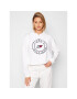 Tommy Hilfiger Mikina Round Graphic S10S101031 Bílá Loose Fit - Pepit.cz