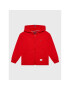 Tommy Hilfiger Mikina Soft Fleece KB0KB07775 M Červená Regular Fit - Pepit.cz