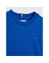 Tommy Hilfiger Mikina Solid KS0KS00234 Modrá Regular Fit - Pepit.cz