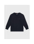 Tommy Hilfiger Mikina Solid KS0KS00234 Tmavomodrá Regular Fit - Pepit.cz