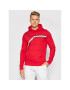 Tommy Hilfiger Mikina Split Corp Stripe Hoody MW0MW21115 Červená Regular Fit - Pepit.cz