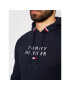 Tommy Hilfiger Mikina Stacked Flag MW0MW17397 Tmavomodrá Regular Fit - Pepit.cz