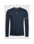 Tommy Hilfiger Mikina Tape Seasonal Crew MW0MW19769 Tmavomodrá Regular Fit - Pepit.cz