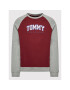 Tommy Hilfiger Mikina Track UM0UM02365 Bordó Regular Fit - Pepit.cz