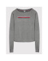 Tommy Hilfiger Mikina Track UW0UW03203 Šedá Regular Fit - Pepit.cz