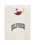 Tommy Hilfiger Mikina Varsity KB0KB07661 Écru Regular Fit - Pepit.cz