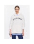 Tommy Hilfiger Mikina Varsity WW0WW37797 Écru Relaxed Fit - Pepit.cz