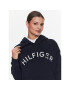 Tommy Hilfiger Mikina Varsity WW0WW37797 Tmavomodrá Relaxed Fit - Pepit.cz