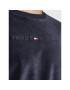 Tommy Hilfiger Mikina Velour UM0UM02670 Tmavomodrá Regular Fit - Pepit.cz