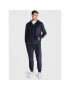 Tommy Hilfiger Mikina Velour UM0UM02671 Tmavomodrá Regular Fit - Pepit.cz