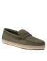 Tommy Hilfiger Mokasíny Jute Nubuck Mocassin FM0FM03961 Zelená - Pepit.cz