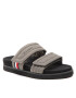 Tommy Hilfiger Nazouváky Cleated Strappy Hilfiger Sandal FM0FM04147 Šedá - Pepit.cz