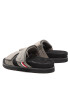 Tommy Hilfiger Nazouváky Cleated Strappy Hilfiger Sandal FM0FM04147 Šedá - Pepit.cz