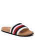 Tommy Hilfiger Nazouváky Corporate Cork Pool Slide FM0FM04466 Barevná - Pepit.cz