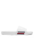 Tommy Hilfiger Nazouváky Corporate Knitted Beach Sandal FM0FM04062 Bílá - Pepit.cz