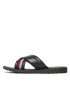 Tommy Hilfiger Nazouváky Criss Cross Sandal FM0FM04457 Tmavomodrá - Pepit.cz