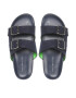 Tommy Hilfiger Nazouváky Hilfiger Nubuck Buckles Sandal FM0FM04459 Tmavomodrá - Pepit.cz