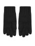 Tommy Hilfiger Pánské rukavice Essential Flag Knitted Gloves AM0AM11048 Černá - Pepit.cz