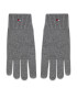 Tommy Hilfiger Pánské rukavice Essential Flag Knitted Gloves AM0AM11048 Šedá - Pepit.cz