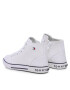 Tommy Hilfiger Plátěnky High Top Lace-Up Sneaker T3X4-32209-0890 M Bílá - Pepit.cz