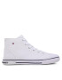 Tommy Hilfiger Plátěnky High Top Lace-Up Sneaker T3X4-32209-0890 S Bílá - Pepit.cz