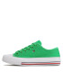 Tommy Hilfiger Plátěnky Low Cut Lace-Up Sneaker T3A9-32677-0890 Zelená - Pepit.cz