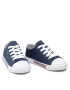 Tommy Hilfiger Plátěnky Low Cut Lace-Up Sneaker T3X4-30692-0890 M Tmavomodrá - Pepit.cz