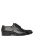 Tommy Hilfiger Polobotky Casual Hilfiger Leather Shoe FM0FM05032 Černá - Pepit.cz