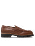 Tommy Hilfiger Polobotky Fashion Leather Loafer FM0FM04107 Hnědá - Pepit.cz