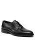 Tommy Hilfiger Polobotky Signature Hilfiger Leather Shoe FM0FM03929 Černá - Pepit.cz