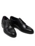 Tommy Hilfiger Polobotky Signature Hilfiger Leather Shoe FM0FM03929 Černá - Pepit.cz