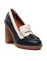 Tommy Hilfiger Polobotky Th Preppy High Heel Loafer FW0FW06585 Tmavomodrá - Pepit.cz