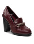 Tommy Hilfiger Polobotky Twist High Heel Loafer FW0FW06692 Bordó - Pepit.cz