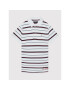 Tommy Hilfiger Polokošile Branted Td Stripe KB0KB07369 D Bílá Regular Fit - Pepit.cz